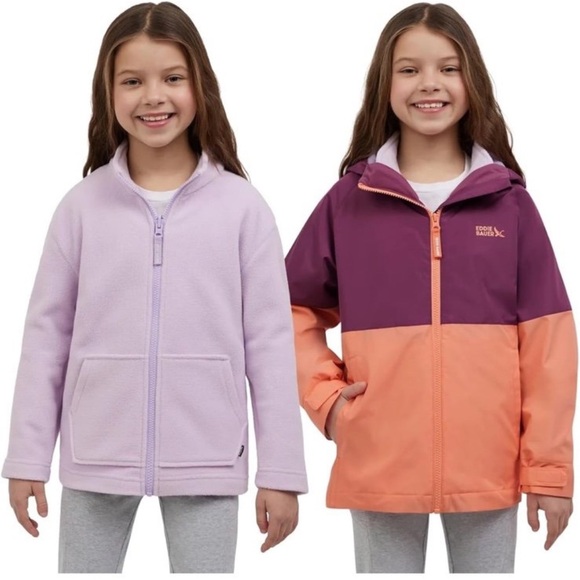 Eddie Bauer Other - NWT Eddie Bauer Youth 3-in-1 Jacket Desert Flower Girls size Large 14-16